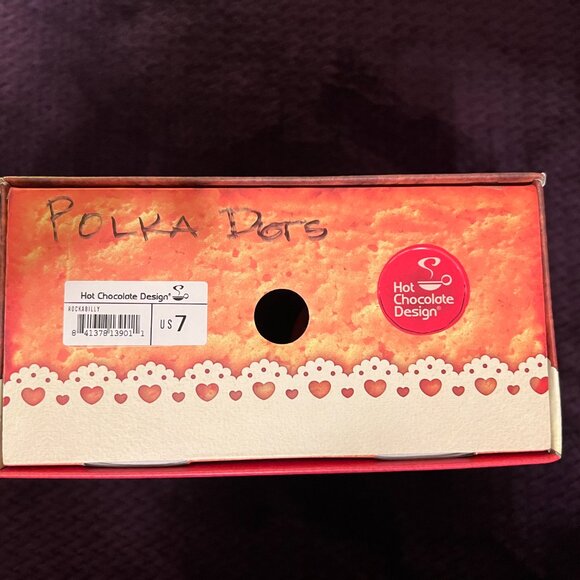 Hot Chocolate Design-Chocolaticas-BRAND NEW Rockabilly Platform Sandals-Size 7 - Picture 2 of 9